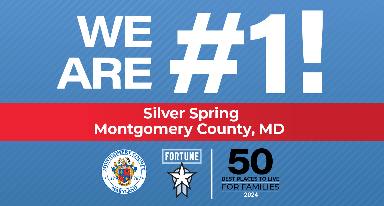 We are number 1 - Silver Spring, Montgomery County, Maryland